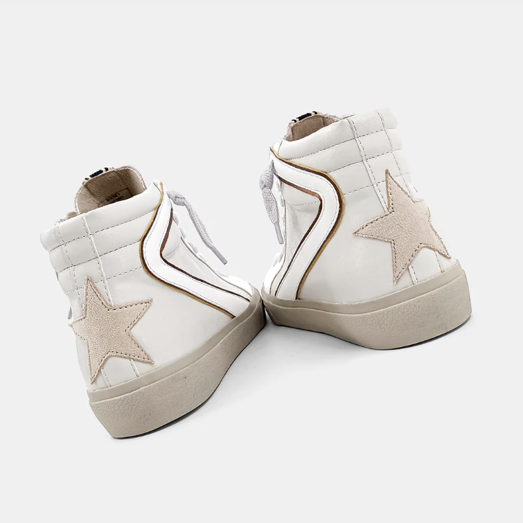 Shushop rooney light grey hightop the bunker boutique